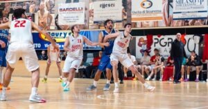 Un momento del derby fra Prg Team 90 e Argentario (foto Aldo Giuliani per MaremmaOggi)