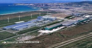 Il rendering del progetto di Metinvest Adria a Piombino