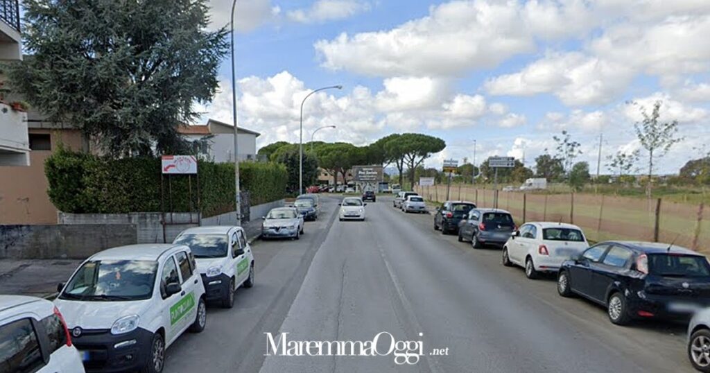 Il punto di viale Europa dove l'uomo è stato investito