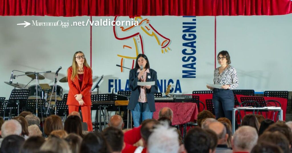 I premiati del nuovo anno 2026 presso la sala della Musica a Venturina Terme