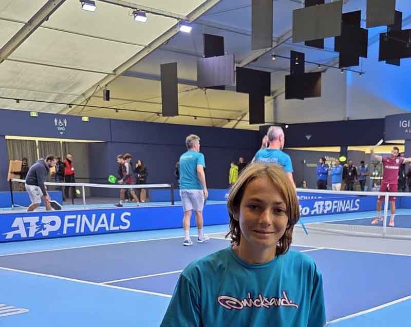 Alessio Gabbiani alle Atp Finals di Torino