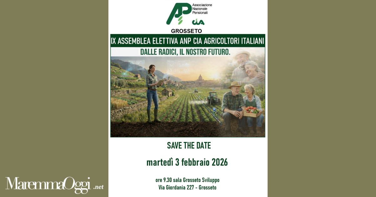 La locandina dell'Anp Cia