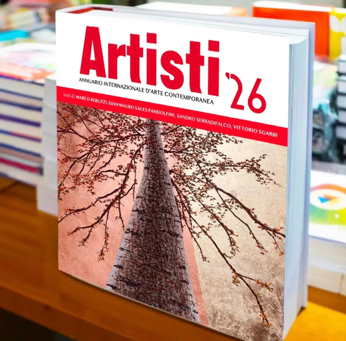 La copertina del volume Artisti '26