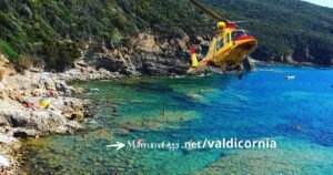 Il cadavere trovato sugli scogli fra Piombino e Populonia