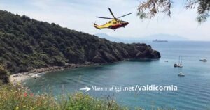 Un cadavere è stato ritrovato sugli scogli vicino a Calamoresca