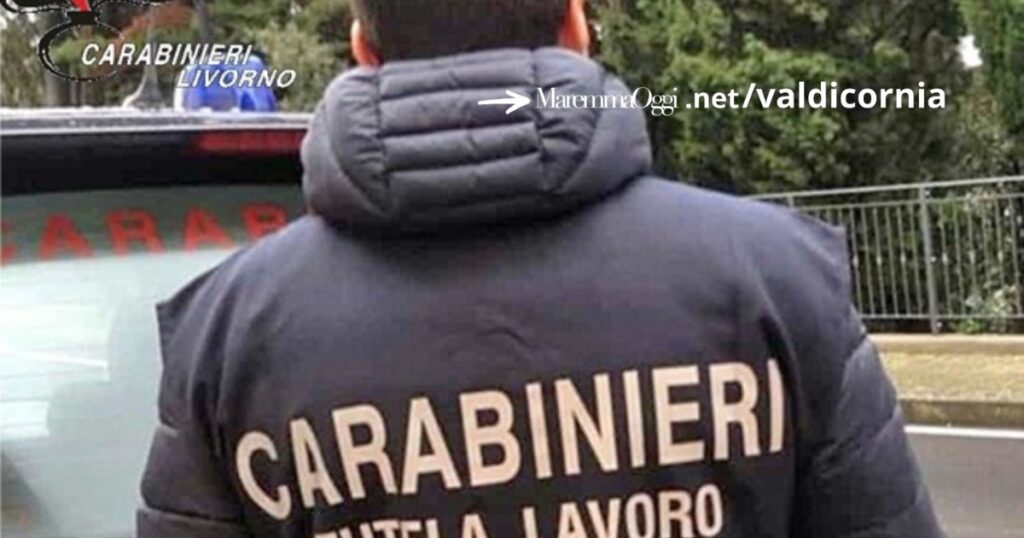 Ispezione del nucleo ispettorato del lavoro di Livorno: contestate irregolarità a un'azienda di Piombino