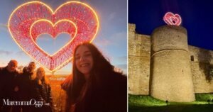 Il cuore sulle mura di Magliano in Toscana