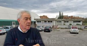 Don Enzo Capitani e il pattinodromo di via Leoncavallo dove saranno ospitati i senzatetto