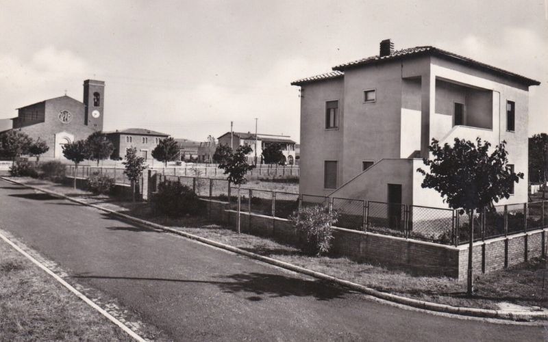Una foto storica di Borgo Carige (foto Maremma un tuffo nel passato)