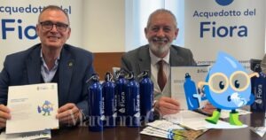 Angelo Gentili (Legambiente) e Roberto Renai (AdF) presentano Uniti per l'acqua, il contest per le scuole