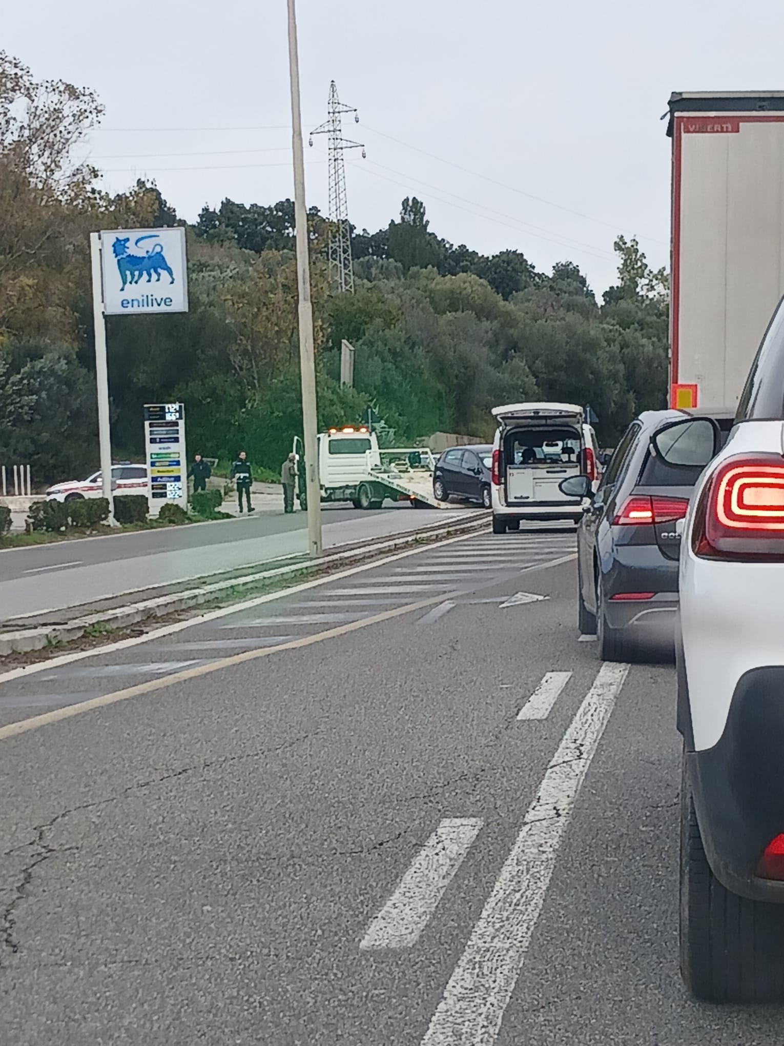 Traffico in tilt in entrata e in uscita dalla città