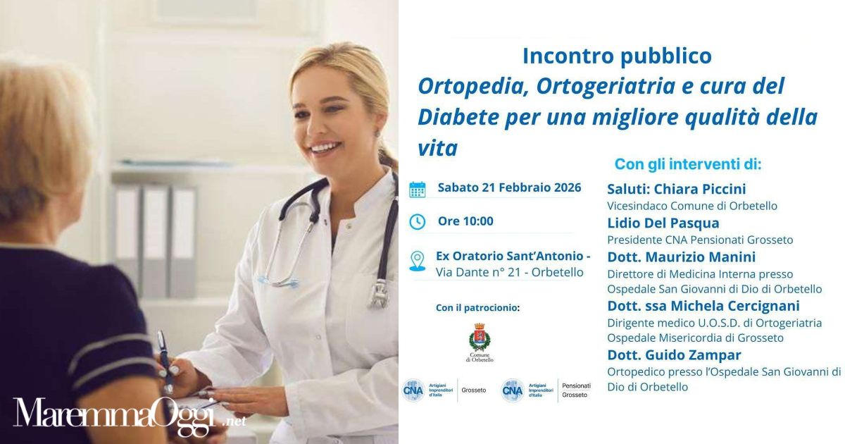 La locandina dell'evto di Cna in programma a Orbetello