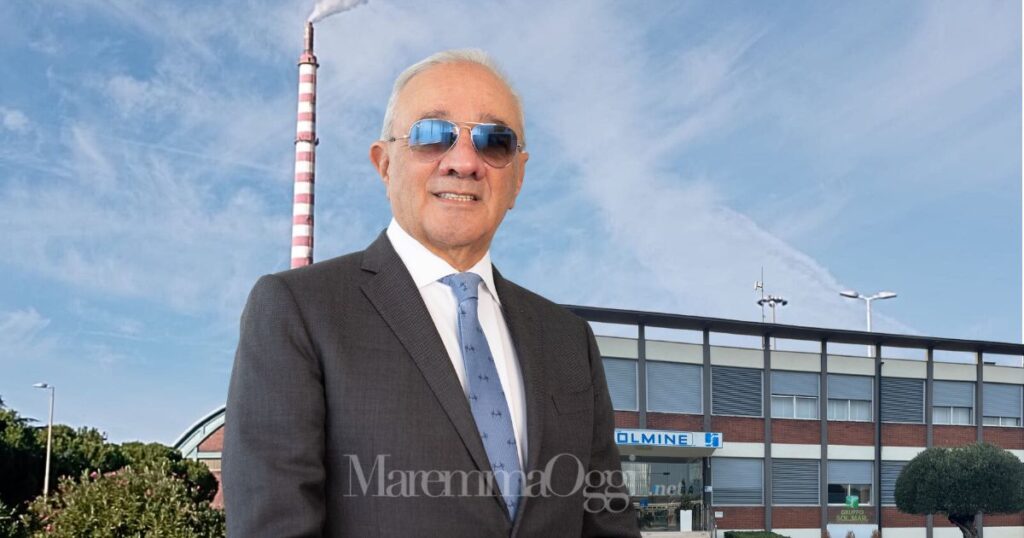 Luigi Mansi, a sinistra la Tioxide, a destra la Solmine, ora Sol-Tiox