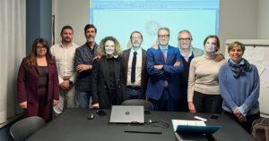 Il nuovo consiglio dell'Ordine dei commercialisti e degli esperti contabili con il consigliere nazionale Gianluca Ancarani