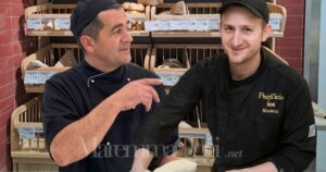 Andrea Montomoli del Panificio di Baccinello e Marco Coppola del Panificio 900