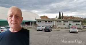 La pista di pattinaggio e Sergio Cuba