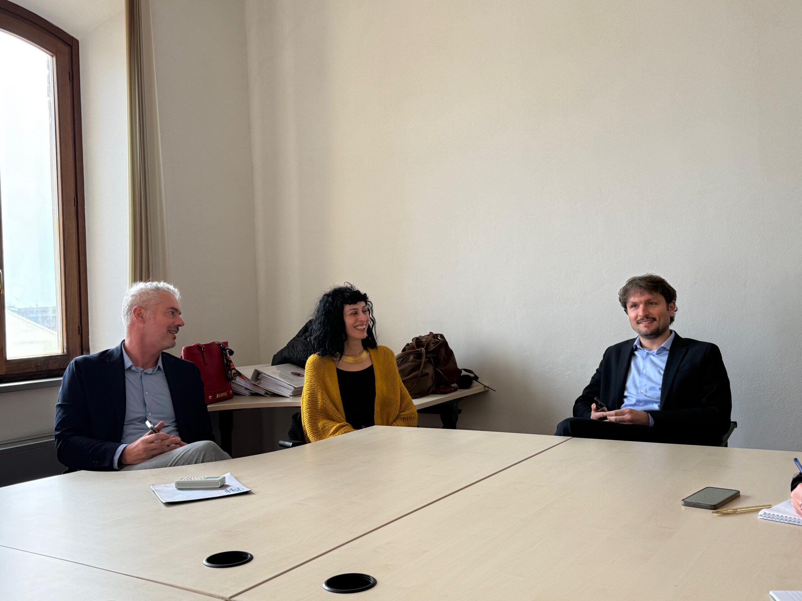 Edoardo Rivola, Melissa Campioni e Jacopo Bernardini