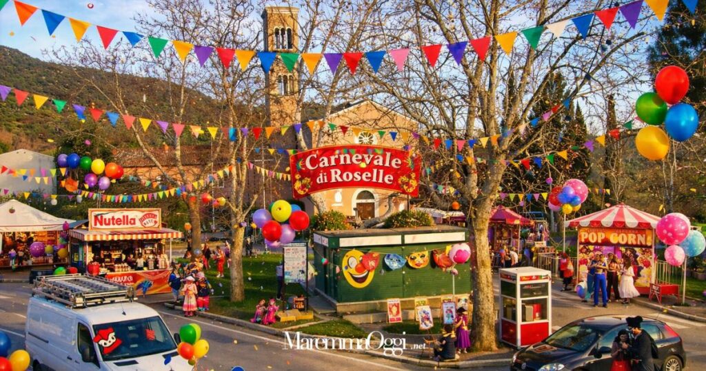 Domenica 15 il Carnevale a Roselle