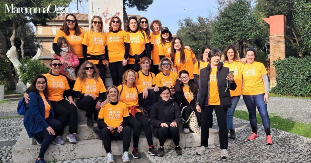 Gli insegnanti della Vico per la Run for Mayer