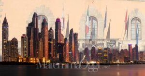 Una veduta di Dubai, partita la missione istituzionale del Comune