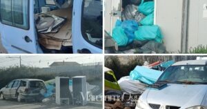 Quattro immagini di via Giordania, scattate in questi giorni