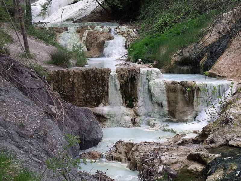Il Fosso Bianco dei Bagni San Filippo