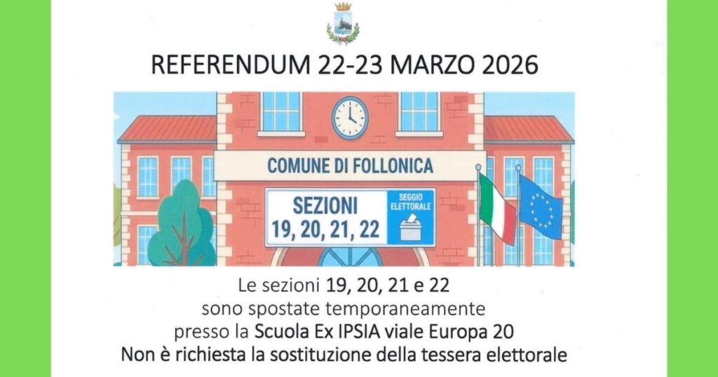 La comunicazione del comune di Follonica