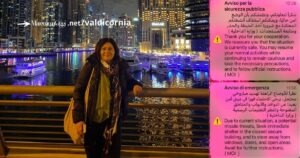 Sonia Brogi rientrata a Dubai, i messaggi di avviso per la sicurezza pubblica