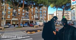 Viale Giusti e alcuni ladri (foto d'archivio)