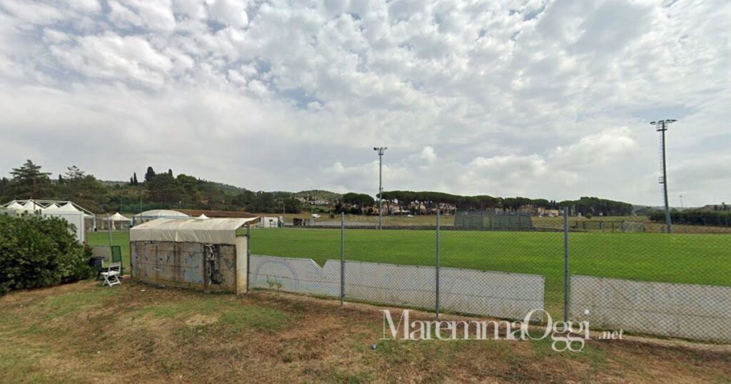 Il campo sportivo di Marsiliana