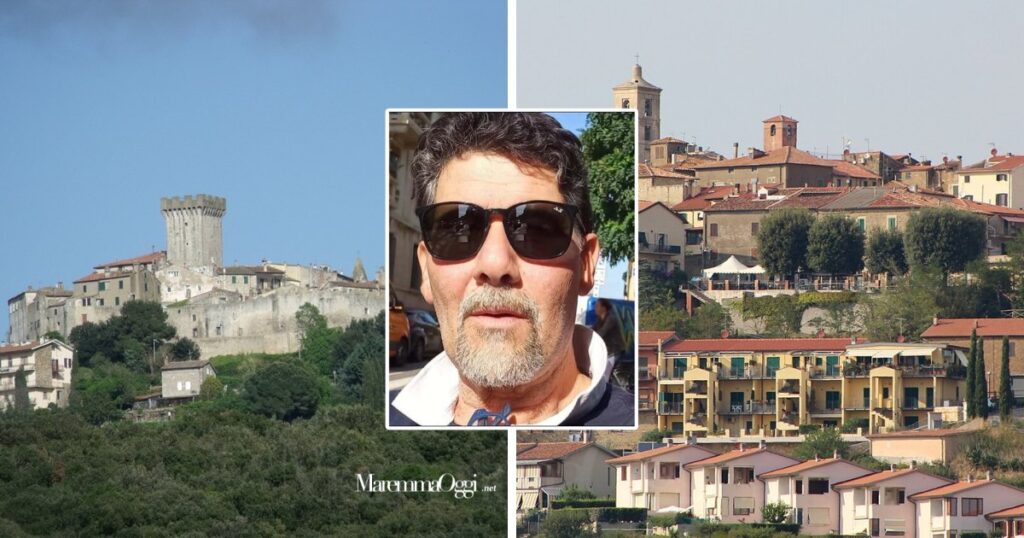 Una veduta di Capalbio, una di Montiano e Dario Francini