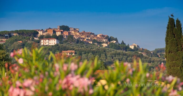 Una veduta di Castagneto Carducci