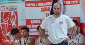 Coach Andreozzi (foto Aldo Giuliani per MaremmaOggi)