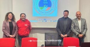 Nella foto da sinistra Materassi, Perrotta, Bertini, Muti