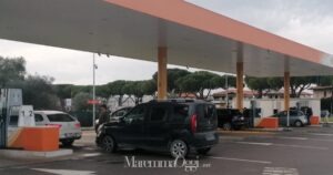 Il distributore Conad di via Scansanese