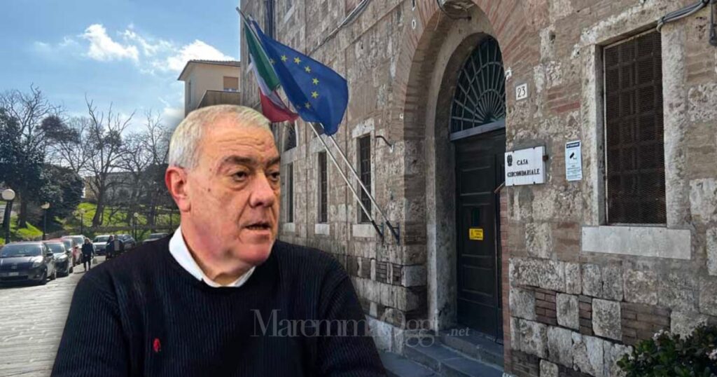 Il carcere di Grosseto in via Saffi e don Enzo Capitani