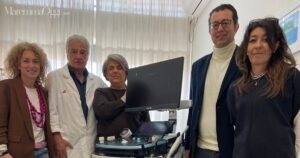 I presenti alla donazione