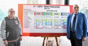 Varata la Coppa Bruno Passalacqua 2026. I gironi e il calendario