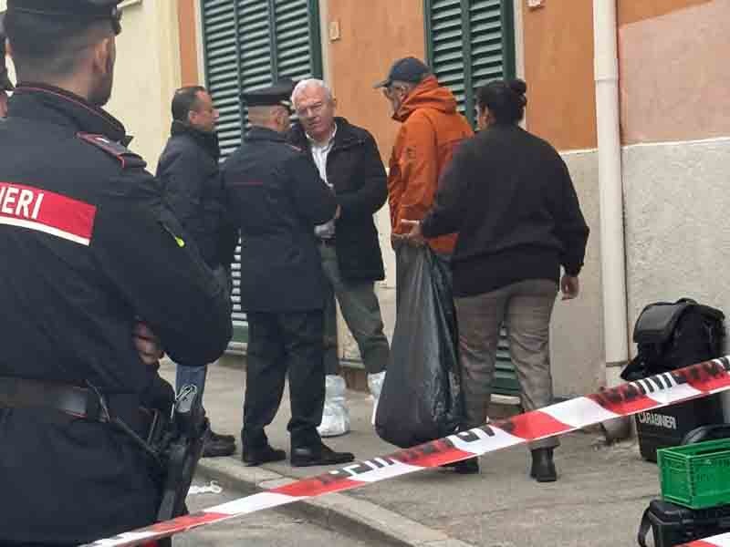 Il pm Giuseppe Rizzo sul posto