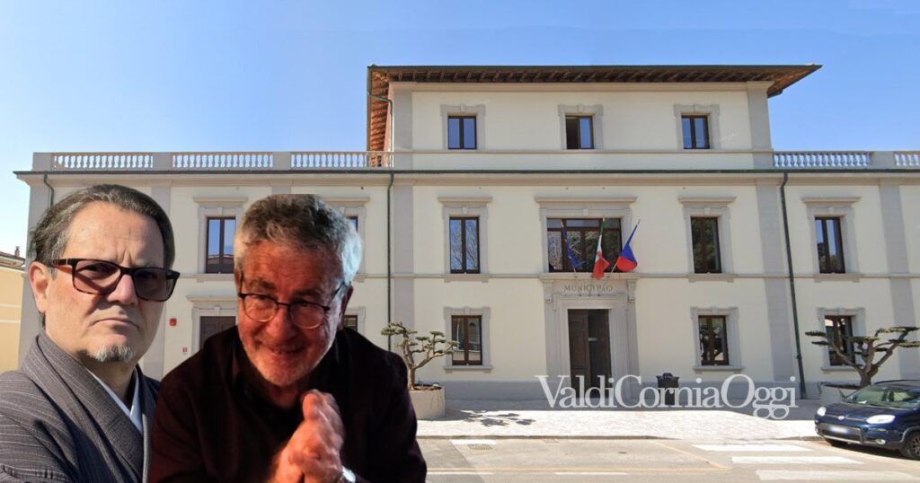 Il municipio di San Vincenzo, Alessio Landi e Michele Cascone