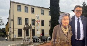 La sede dell'università di Grosseto in via Ginori, la presidente del Polo, Papponi Morelli e il rettore, Roberto Di Pietra