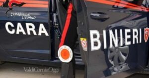 Una volante dei carabinieri