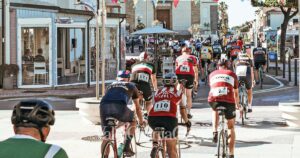 I ciclisti della 99 Curve a San Vincenzo