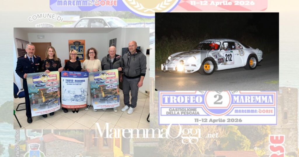 A Castiglione sabato 11 e domenica 12 la 50esima edizione del Rally Trofeo Maremma