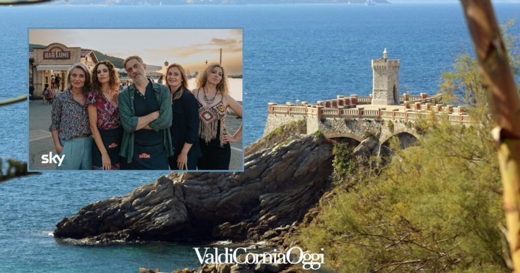 Una veduta di piazza Bovio e i Delitti del Barlume