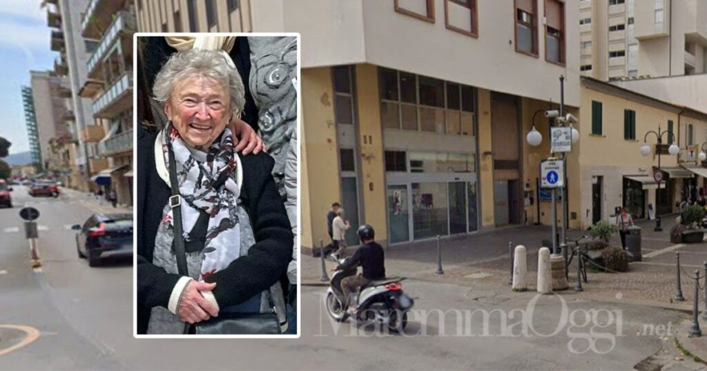 Una veduta di via Roma a Follonica e Fiammetta