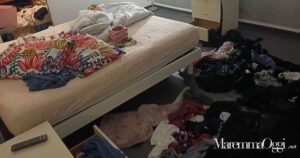 Il furto in casa della donna