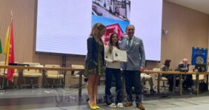 La premiazione di Ginevra Distratto a Palermo