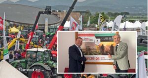 Il presidente Paolo Rossi, il direttore Carlo Paci e la Fiera del Madonnino, in programma a Grossetofiere dal 24 al 26 aprile