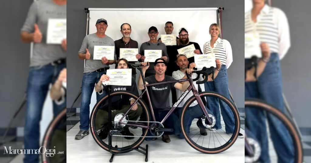 I partecipanti del corso di Confartigianato imprese Grosseto e Tommasini Village